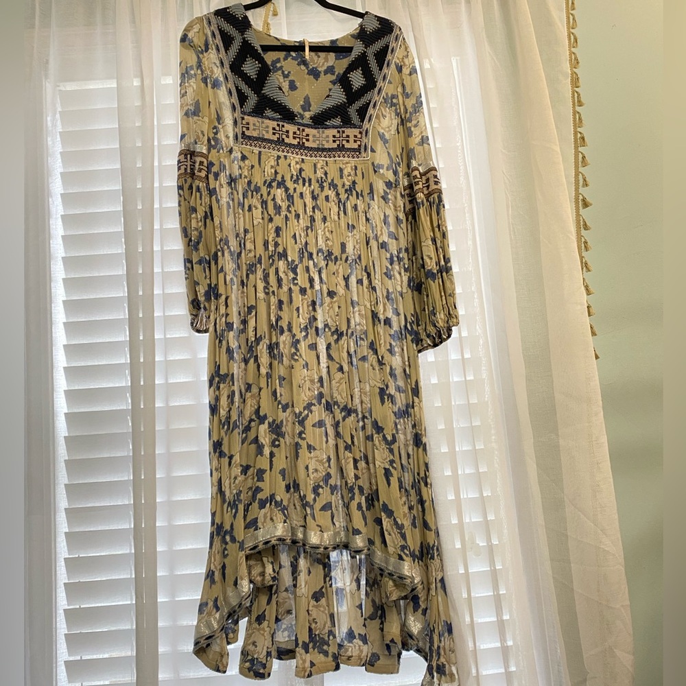 RARE Bold Blooms Free People dress
